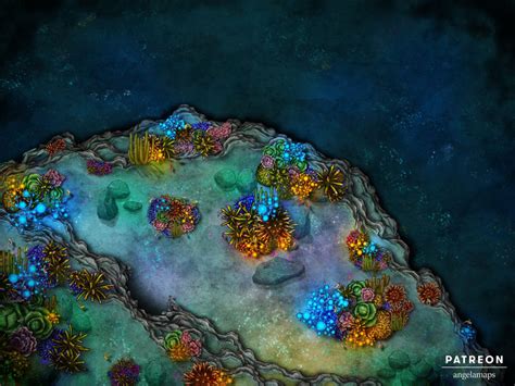 Under The Sea Angela Maps Free Static And Animated Battle Maps For D D And Other Rpgs
