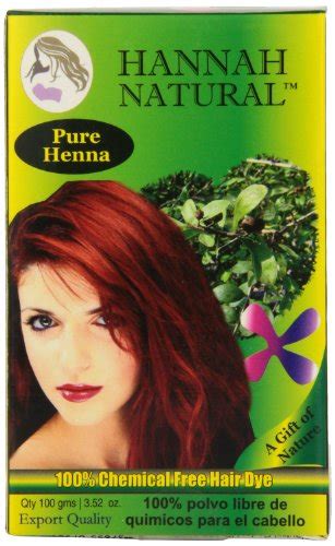 Hannah Natural 100 Pure Henna Powder 100 Gram Buy