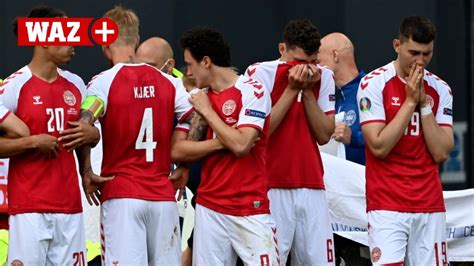 Spieler und fans sind geschockt, das spiel wird unterbrochen. EM 2021: Jetzt will Dänemark für Christian Eriksen spielen ...