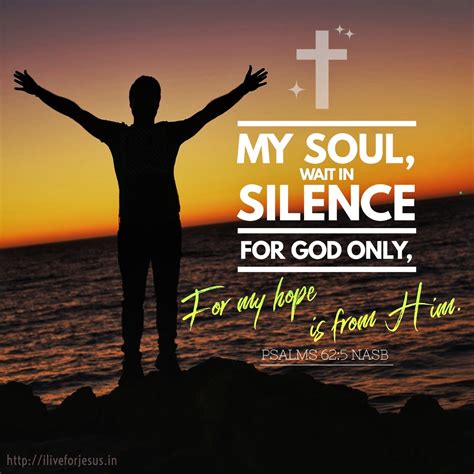 Wait In Silence I Live For Jesus