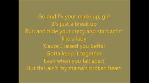 Mamas Broken Heart Lyrics Youtube