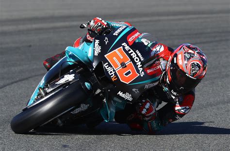 Fabio Quartararo Tops Day One Of Crash Strewn Valencia Visordown