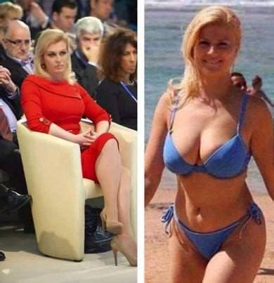 Kolinda Grabar Kitarovic Sexy Bikini Nude Photos And Sex Tape President