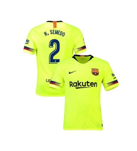 Discover everything you want to know about clément lenglet: #2 Nelson Semedo Yellow Jersey Barcelona Soccer Authentic ...