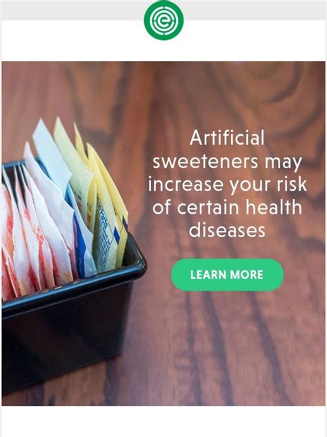 Food Scores New Study Artificial Sweeteners And Your Health Milled