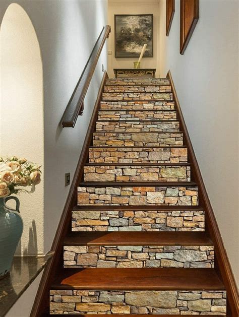 30 Awesome Stair Riser Ideas To Dress Up Your Main Staircase
