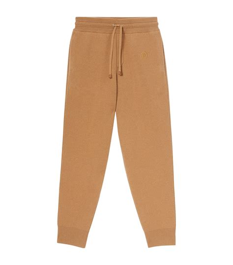 Burberry Brown Cashmere Sweatpants Harrods Uk