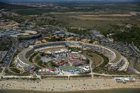 Agde From The Bird S Eye View Naturist Nudist Sunbathing Nudists And Hotel Complex On The