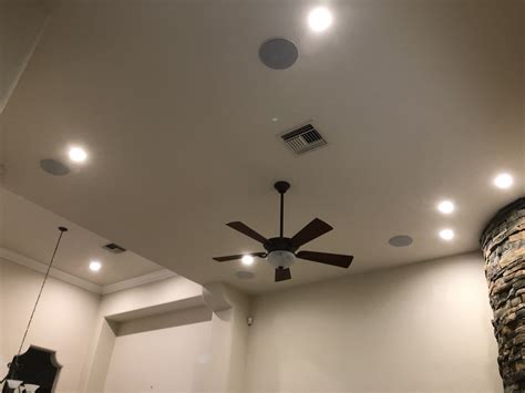 Can Lights And Ceiling Fans How To Build A Soffit Box With Recessed