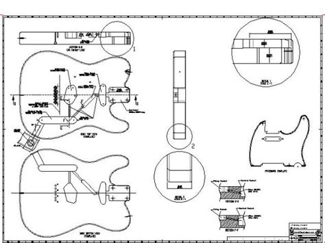 Telecaster Electric Guitar Plans Lonely Star Guitars