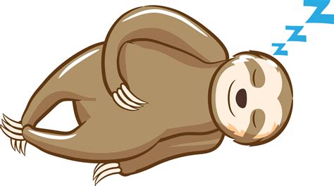 Free Sloth Png Graphic Clipart Design 19045808 Png With Transparent