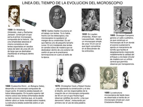 Patio Reanimar Resumen Linea Del Tiempo De La Evolucion Del Microscopio Cien Nosotros Mismos Tesoro
