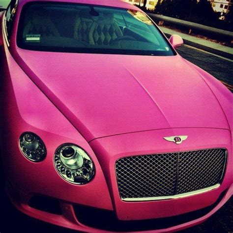 Pink Bentley Girly Cars For Female Drivers Love Pink Cars ♥ Its The