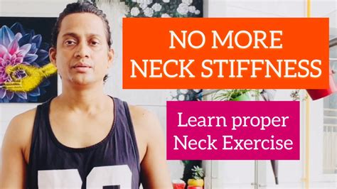 Learn Proper Neck Exercise Neck Stiffness Best Yoga For Neck Pain