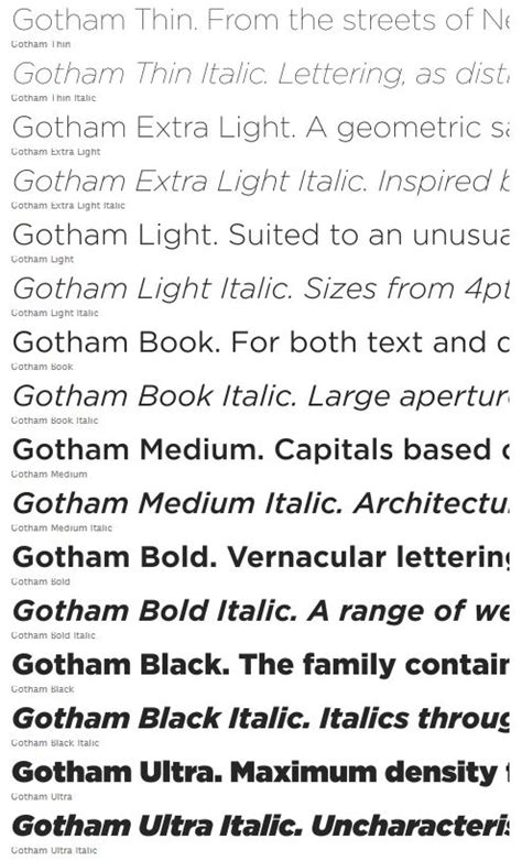 Gotham Light Font Download Subtitleeve