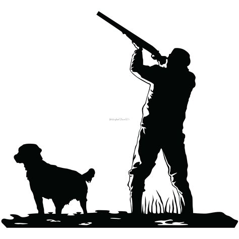 Waterfowl Hunter And Dog Decal Duck Hunter And Dog Sticker 7099