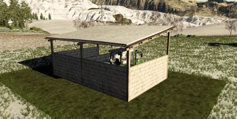 Shed Prefab V10 Fs19 Farming Simulator 2022 19 Mod