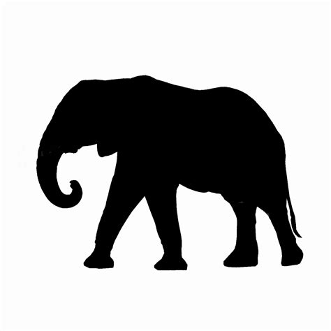Elephant Silhouette Clipart Best