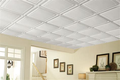 Drop ceiling tiles for basement! Basement Ceiling Ideas | Basement Ceiling Installation ...