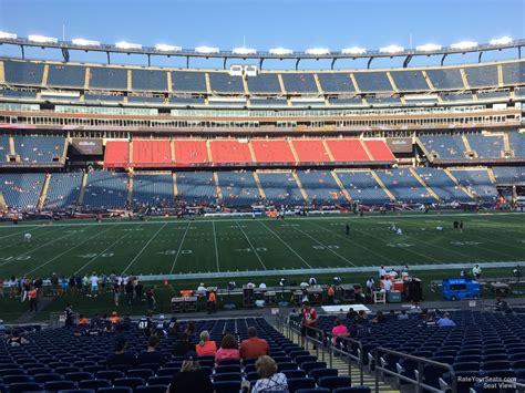 Section 133 At Gillette Stadium New England Patriots