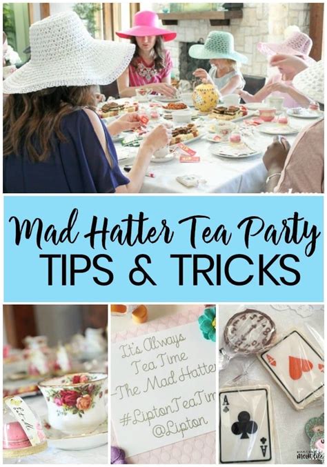 5 Tips To Host A Gorgeous Mad Hatter Tea Party Mad