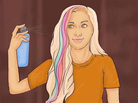 How To Dye Your Hair With Washable Markers 10 Steps