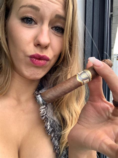 Now Miss Lilly Has To Smoke A Cigar Femdom Squad