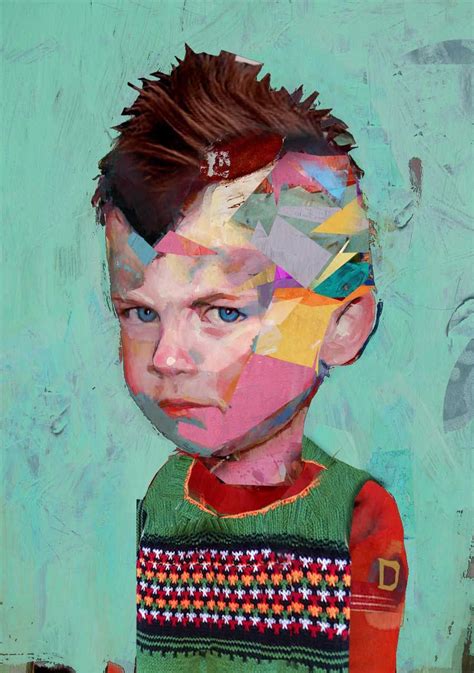 Igor Skaletsky Collage Daily Art Fixx Portrait Art Art Art Painting