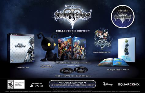 Kingdom Hearts Hd 25 Remix Collectors Edition Announced Nerd Reactor