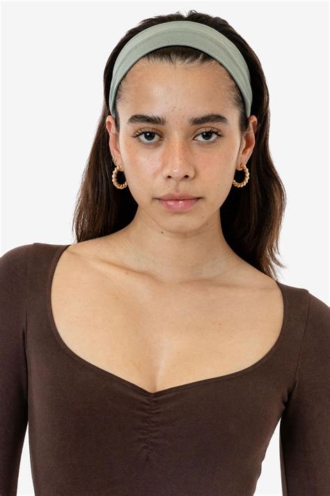 Headbandgd Garment Dye Cotton Spandex Headband In 2022 Spandex