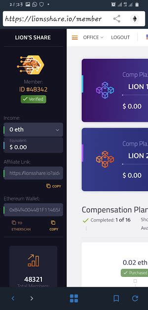 Lions Share Smart Contract Review Earn Over 200 Daily