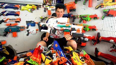 The Nerf Gun Game 40 Weapons And Blasters Viyoutube
