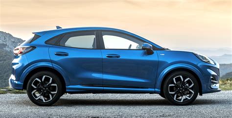 The Ford Puma And Ford Fiesta Ecoboost Hybrid With A New Automatic