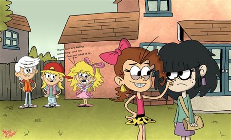 Maggie X Luan Fanart The Loud House Ships Pinterest