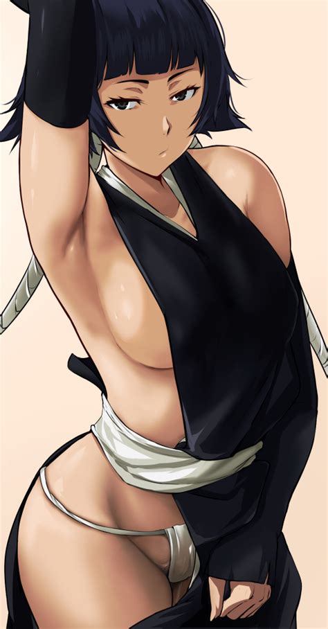 Cafekun Sui Feng Bleach Commentary Request 1girl Arm Up Armpits