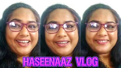 Usha Malayalam Actress Youtube Channel Haseenaaz Vlog Malayalam