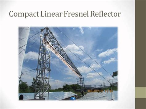Compact Linear Fresnel Reflector 10 Kw Test Iii By Dr Jack Wong