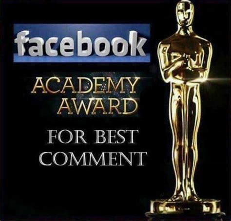 A way of describing cultural information being shared. Best comment award (With images) | Best comments, Facebook ...