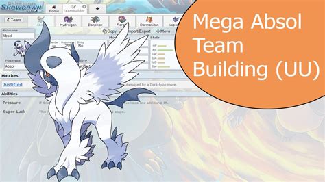 Mega Absol Team Building Pokemon Oras Uu Tier Youtube