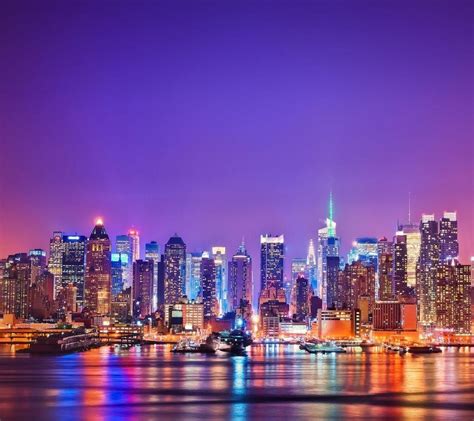 New York City Lights Hd Wallpapers Top Free New York City Lights Hd