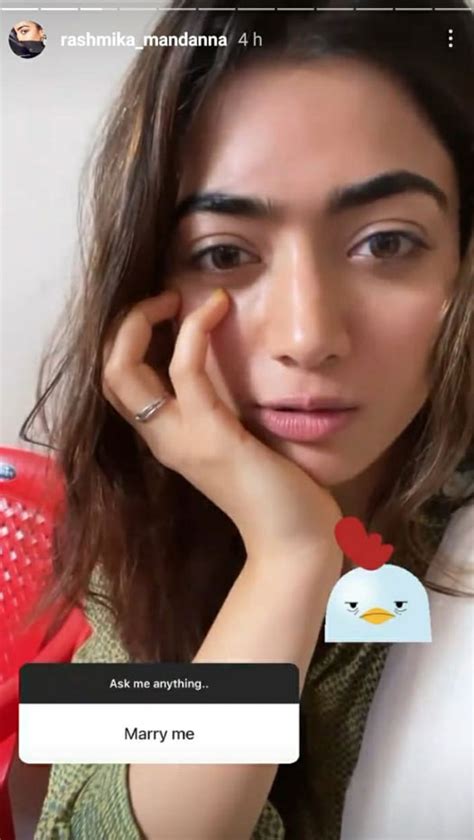 Rashmika Mandanna Gives A Witty Reply To A Fan Who Asked Her To Marry Him