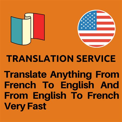 French English Translation United Kingdom London