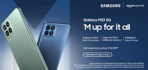 Samsung Launches Galaxy M33 5g In India An All Rounder Device That Is