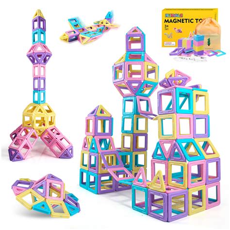 Buy Magnetic Blocks Basic Set 28 Piecesnumber Kits Stem Toys For 3