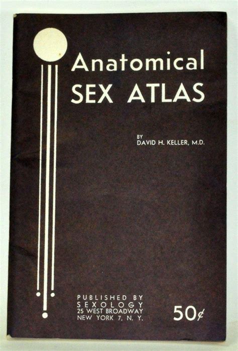 Anatomical Sex Atlas Par Keller David H Softcover 1942 Cats