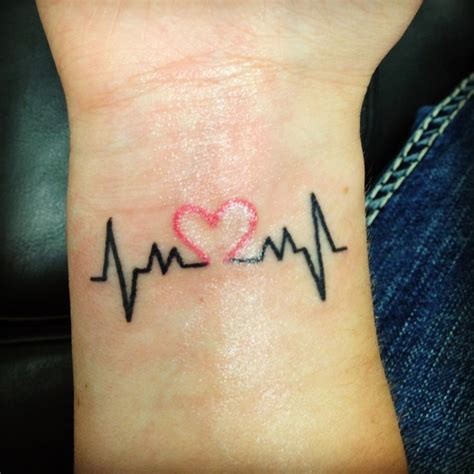 Attractive Heart Tattoo Designs On Wrist