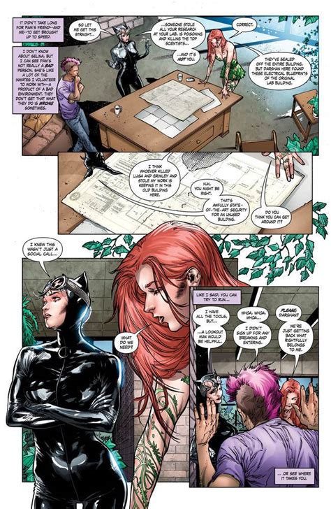 Weird Science Dc Comics Preview Poison Ivy Cycle Of Life And Death 4