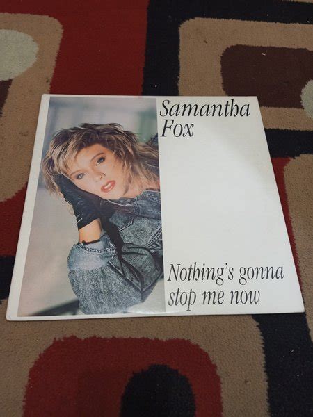 Jual Piringan Hitam Vynil Samantha Fox Nothings Gonna Stop Me Now Di