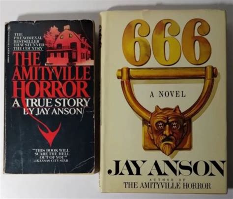 The Amityville Horror And 666 By Jay Anson Hardcover Bce Paperback