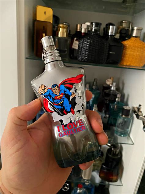 Eau fraiche 4.2 oz 125 ml spray for men. Le Male Superman Eau Fraiche Jean Paul Gaultier Cologne ...